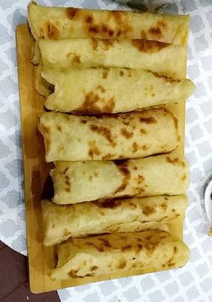 صورة لوصفة مسمن بالخميرة البلدية