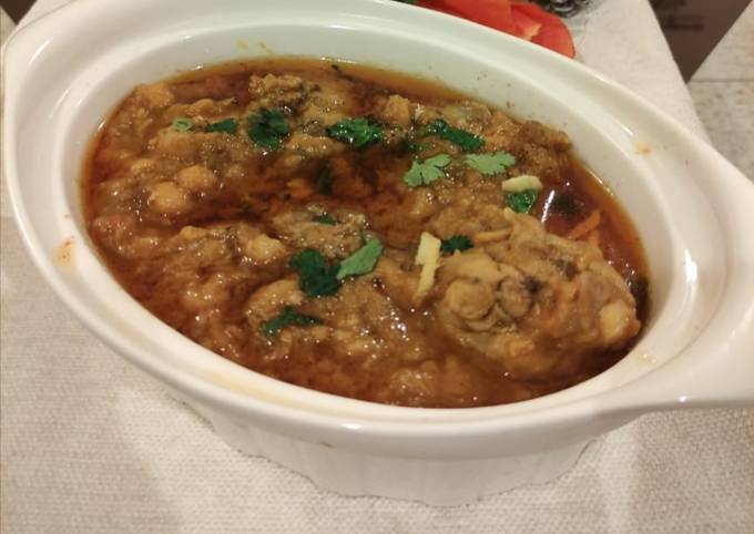 Steps to Make Delicious Murgh cholay