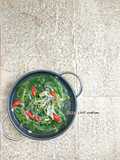 Sayur Tumis Bayam dan Toge
