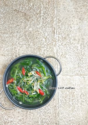 Foto resep Sayur Tumis Bayam dan Toge