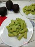 Elicoidali con aguacate