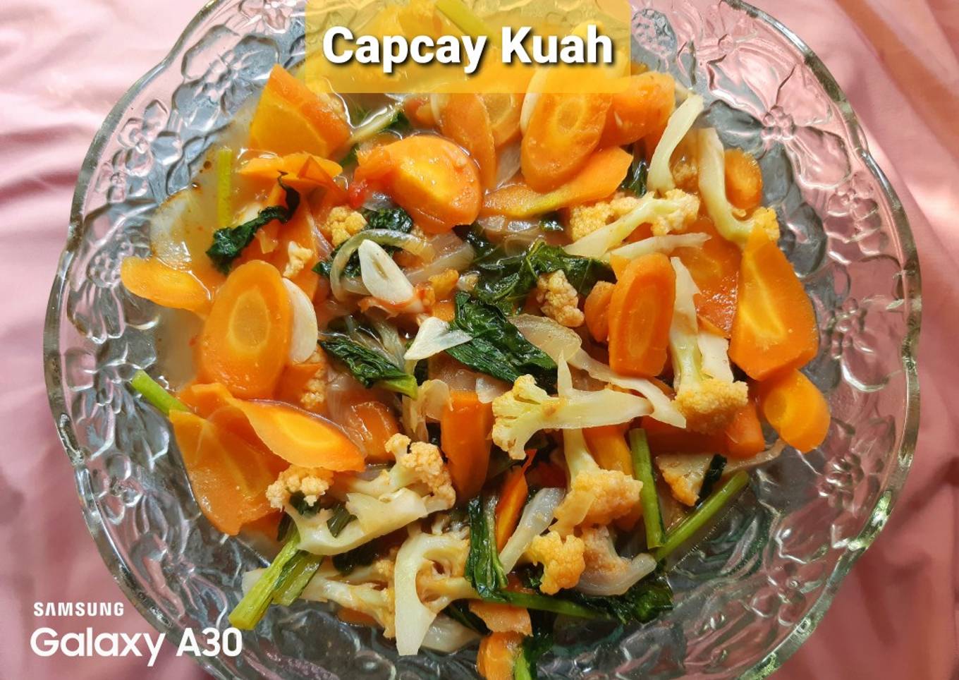 Capcay Kuah Simple - resep kuliner nusantara