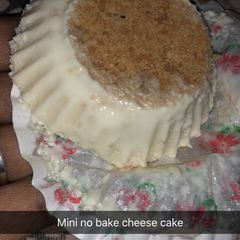 A picture of Mini no bake cheesecake.