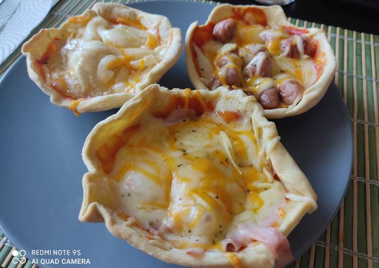 Cuenquitos de pizza