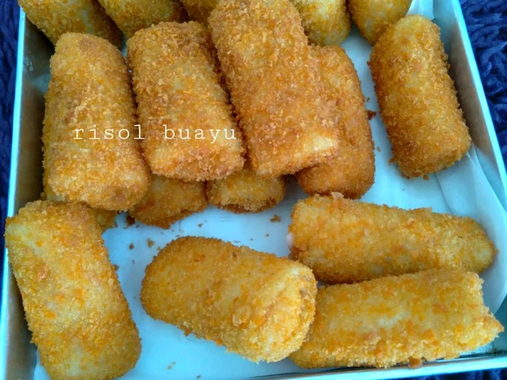 Langkah Mudah untuk Membuat Resep Kulit risol mayo anti pecah yang Bisa Manjain Lidah Anti Ribet, Menggugah Selera