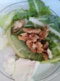 Chard and cheese sandwich