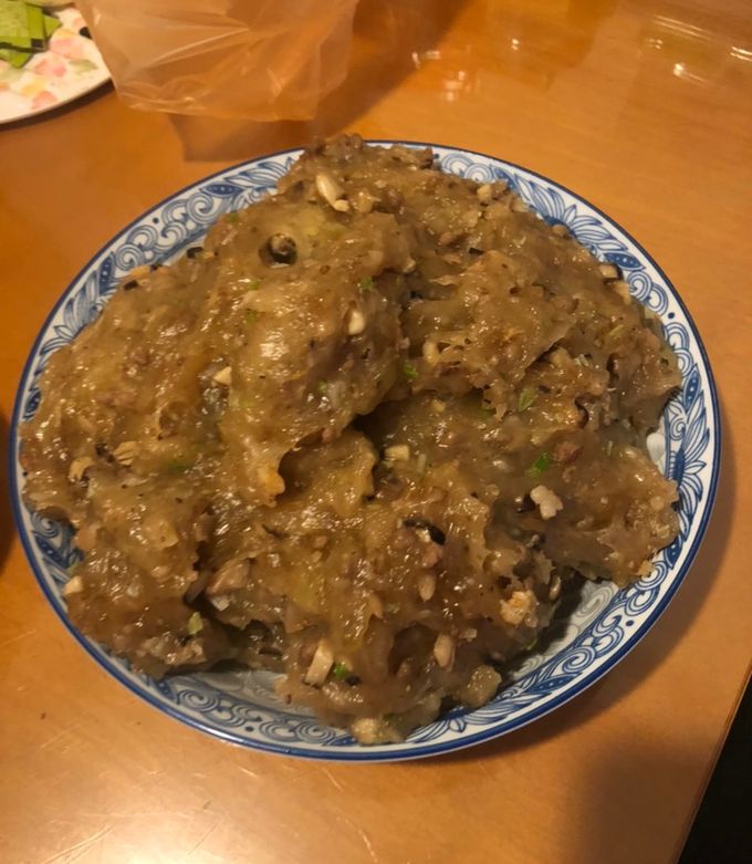 煎蕃薯粉 的食譜成品照片