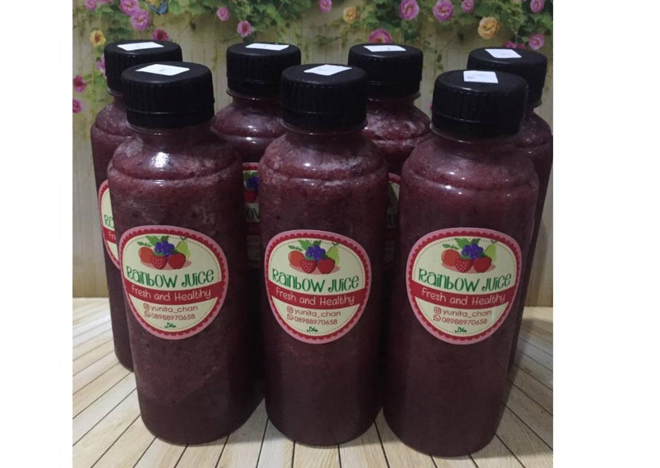 Diet Juice Blackberry Plum Apple Papaya