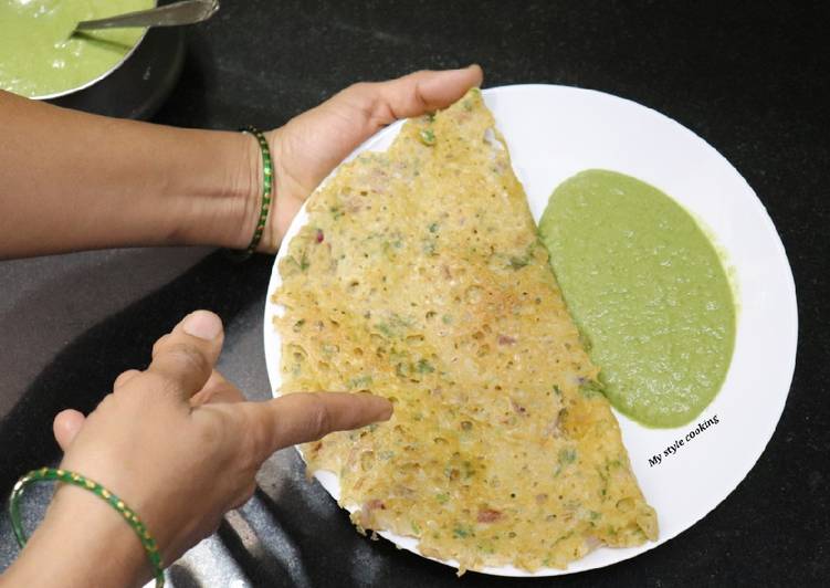 Recipe of Any-night-of-the-week Mix flour dosa