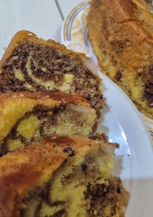 Foto resep Zebra cake mama