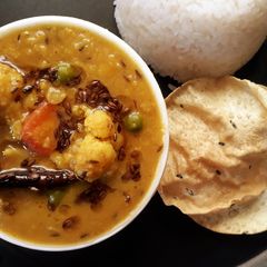 A picture of Mix vegetable Dal.