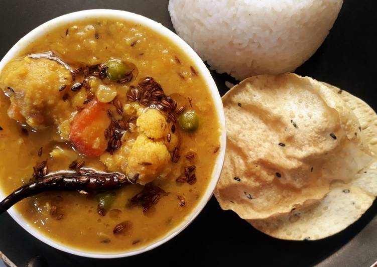 How to Prepare Super Quick Homemade Mix vegetable Dal