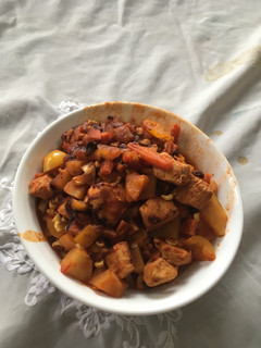 A picture of Tex-Mex Healthy Chicken Menudo.