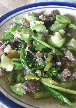 Foto resep Oseng oseng oyong,ampela ayam kampung