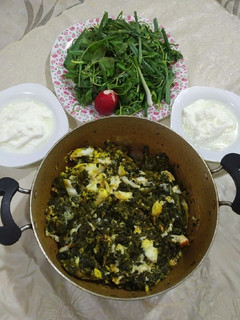 عکسی از دستور نرگسی اسفناج