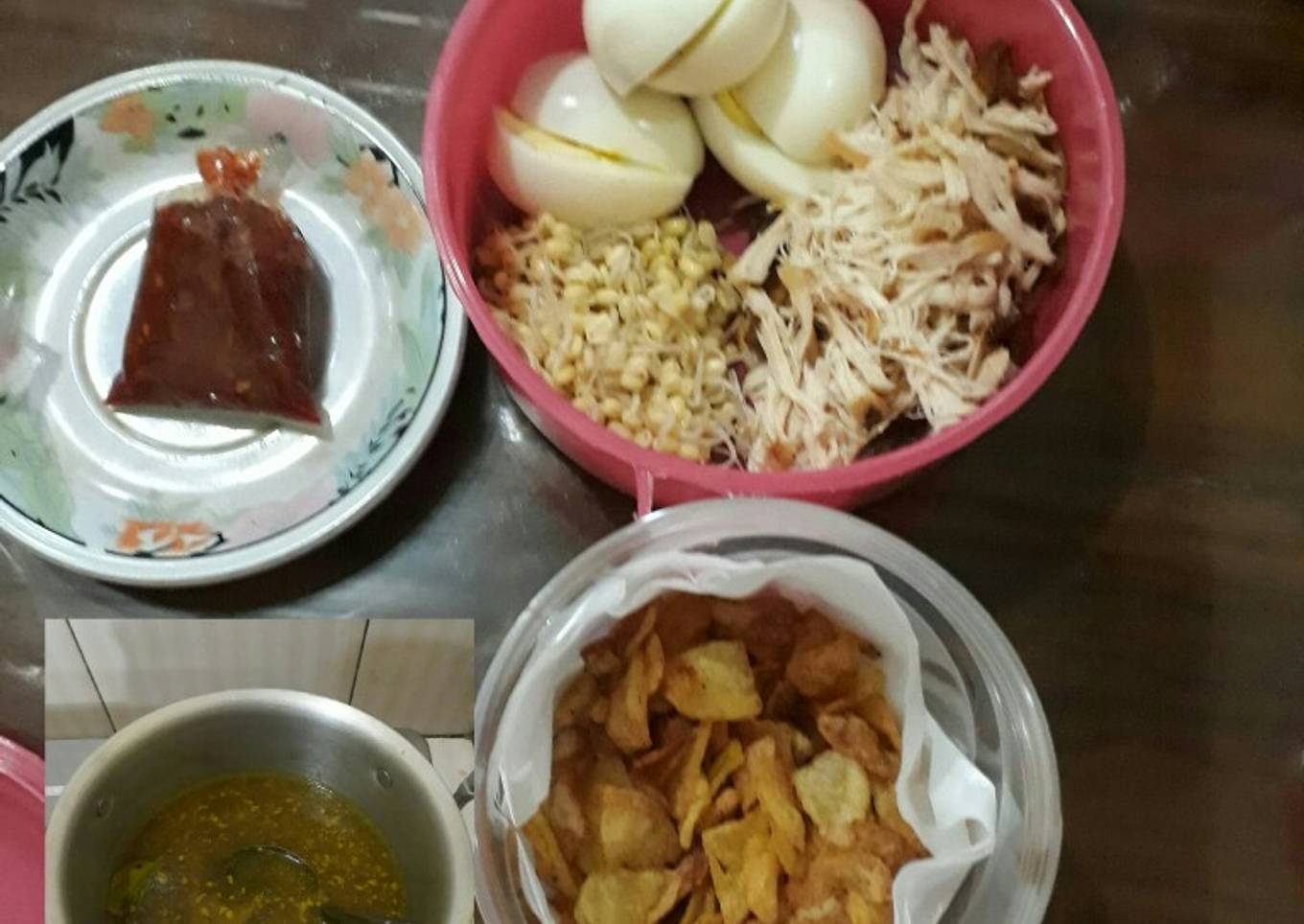 Soto ayam sederhana