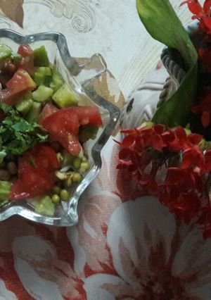 A picture of Sprouted salad.
