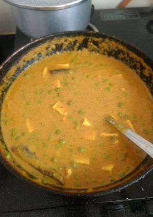 A picture of Mater paneer(shruti 's style😉).