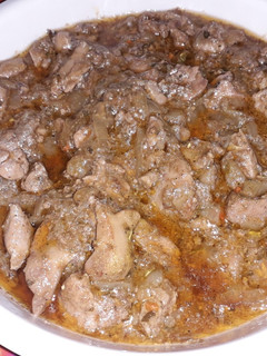 Pestos-hagymás kacsamáj recept fotója