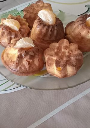 Una foto de Muffin de tangerina