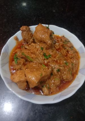 शाही चिकन (shahi chicken recipe in Hindi) रेसिपी मुख्य फोटो