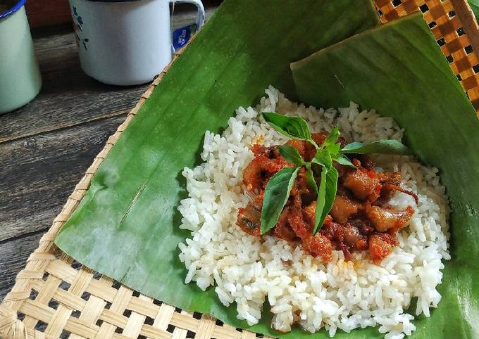 Resep Nasi Liwet Rice Cooker Sambal Cumi Oleh Windriayu Cookpad