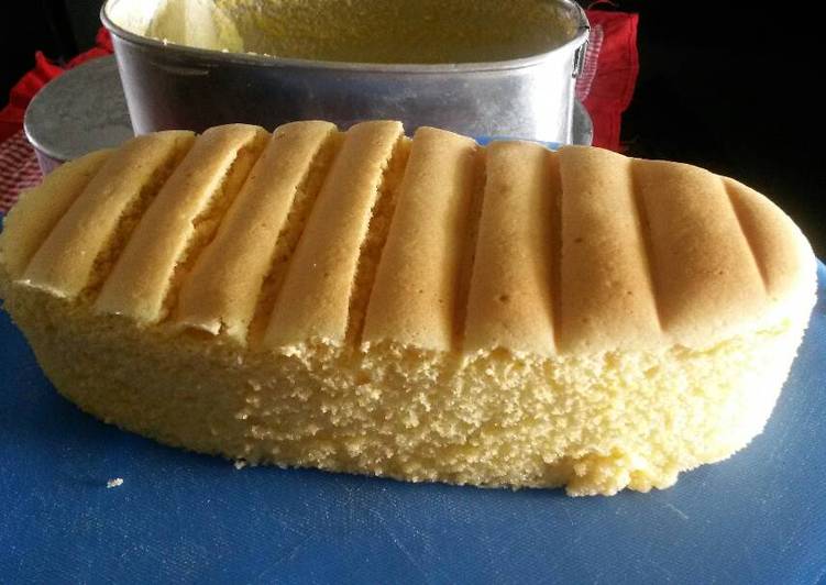 Resep Condensed Milk Cotton cake yang Bikin Ngiler
