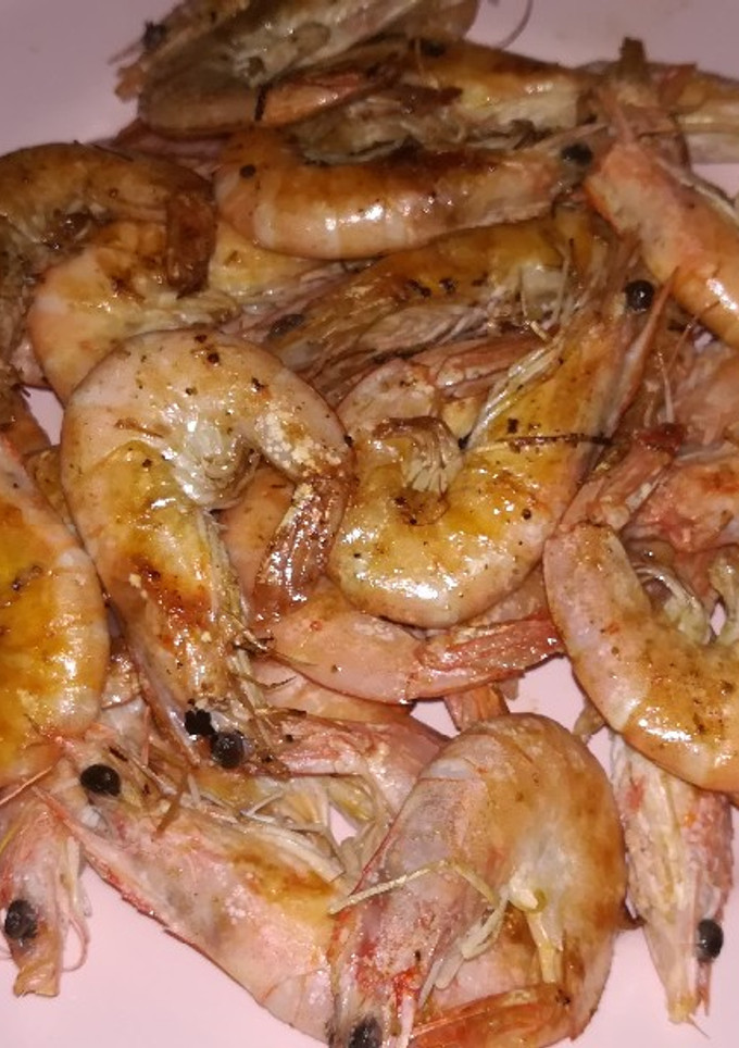 Una foto de Langostinos a la plancha