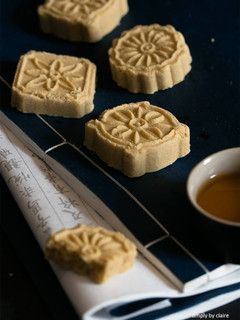 3項材料作上海Style綠豆糕 的食譜成品照片