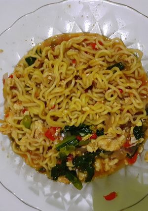 Foto resep Indomie super pedes