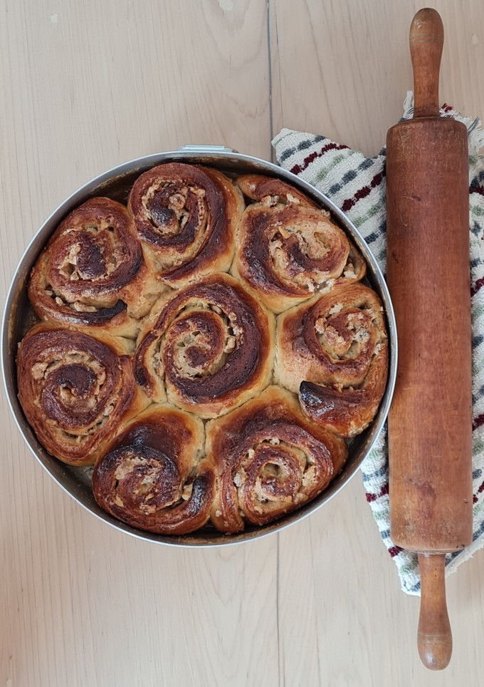 Una foto de Torta 80 golpes con levadura seca