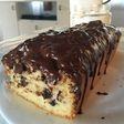 Budín de vainilla con chips de chocolate