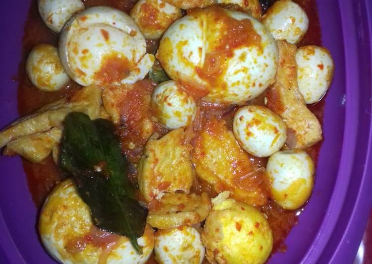 Balado Telur Tahu