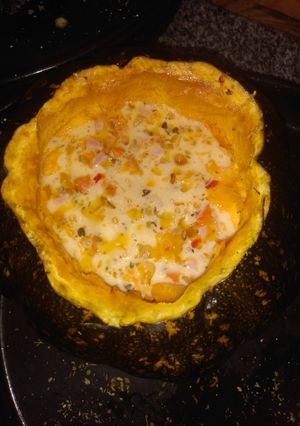 Una foto de Zapallo cabutia relleno