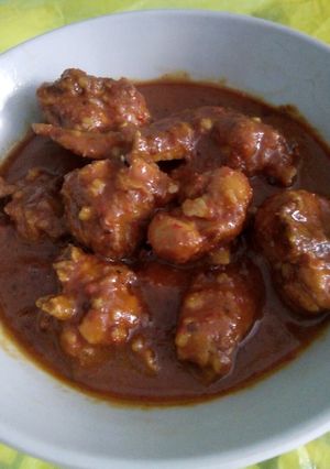 Foto resep Ayam ungkep bumbu kacang