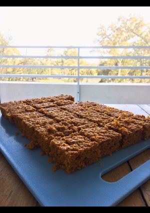 Una foto de Carrot cake (torta de zanahoria) en licuadora, súper fácil y riquísima