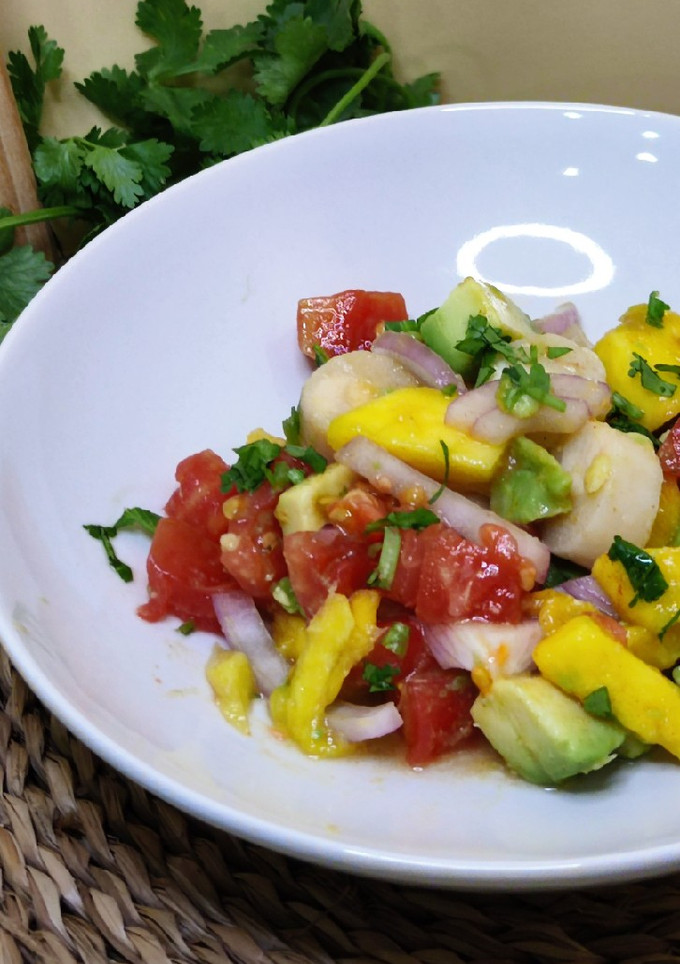 Una foto de Ceviche vegano