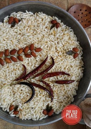 A picture of Spicy Puffed Rice | Murmura Chivda | Khara Mandakki.