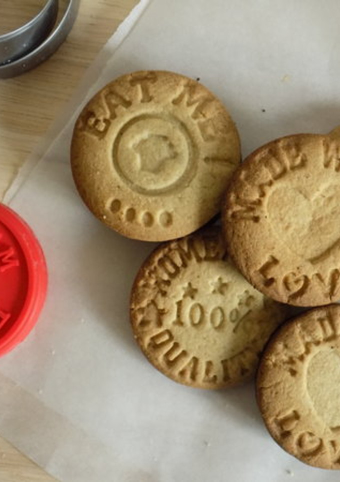 Una foto de Galletas shortbread de avena