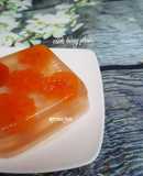 Thạch (rau câu) quả hồng - Mùa nào thức nấy ^^