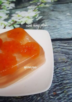 Hình của món Thạch (rau câu) quả hồng - Mùa nào thức nấy ^^.