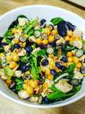 Ensalada 🥗de pollo templada con garbanzos 🌶picantes