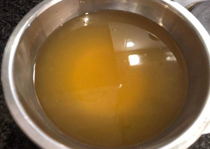 Easiest Way to Make Speedy Vegetable soup stock