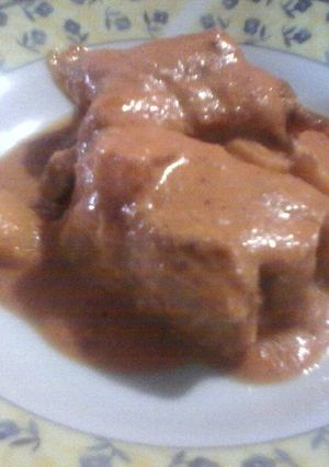 Una foto de Costilla a la crema de chipotle