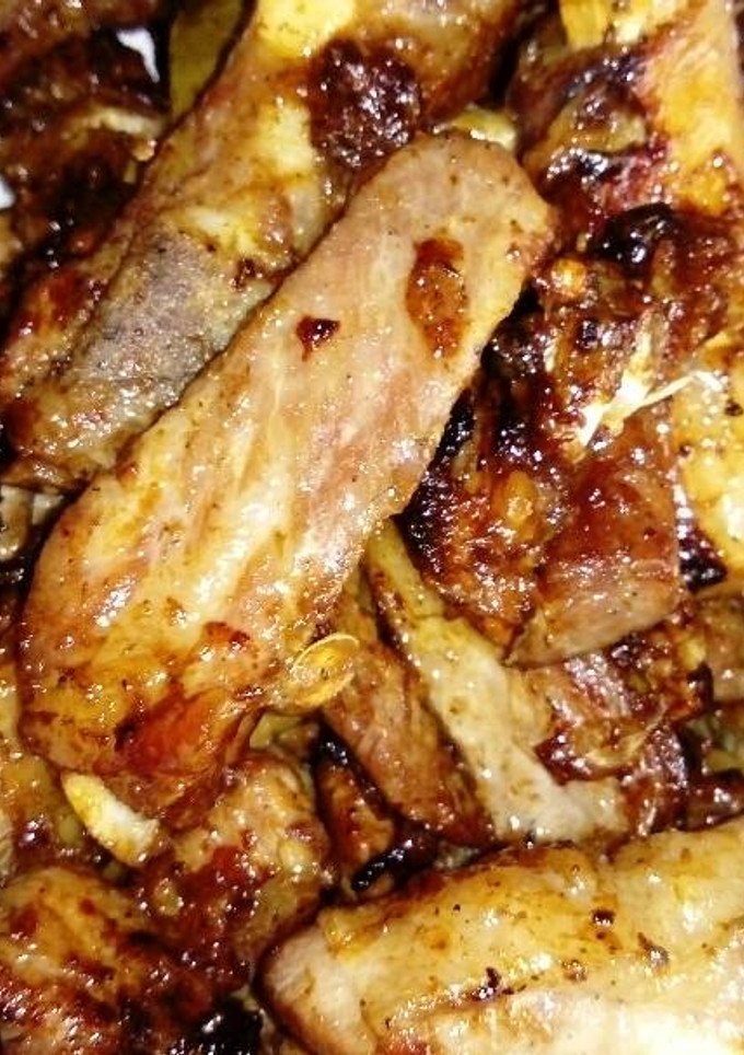 Una foto de Costillas a la miel