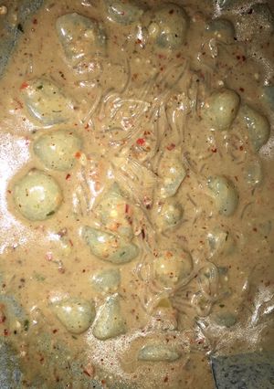 Foto resep Cilok & Bihun Kuah Bumbu Kacang