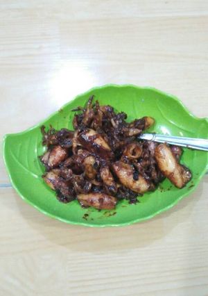 Foto resep Cumi asam manis asin (cumi nano nano)