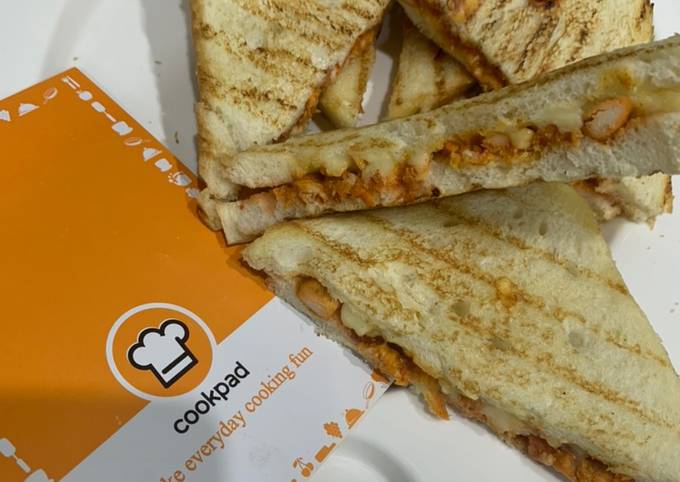 Tandoori grilled pizza packet