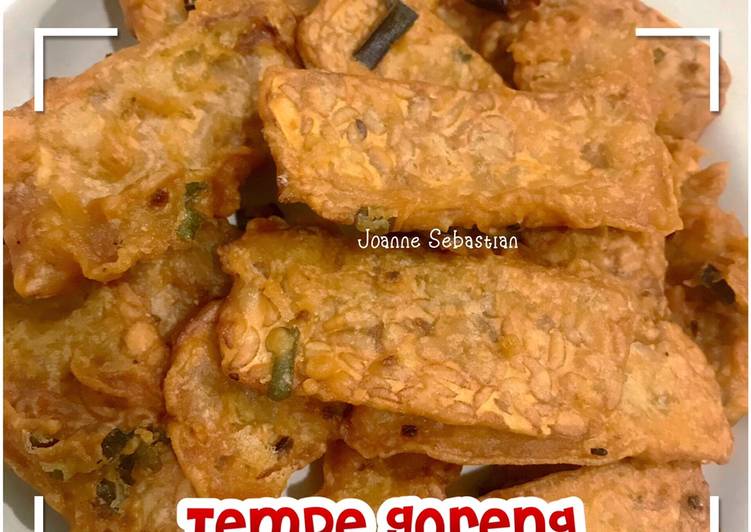 urutan  Tempe Goreng Renyah yang Enak