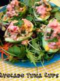 Avocado Tuna Cups